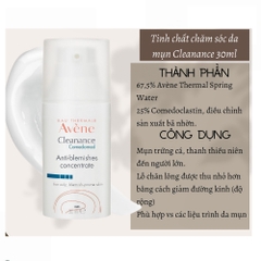 Tinh chất Avène giảm và ngăn ngừa mụn 30ml
