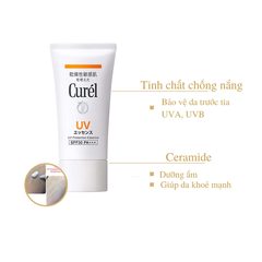 Tinh chất chống nắng Curél mặt & toàn thân cho da khô nhạy cảm 50g