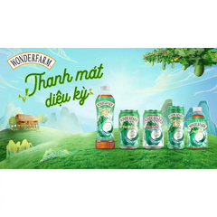 Trà bí đao Wonderfarm lon 310 ml