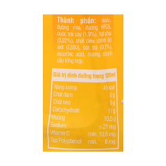 Trà chanh dây hạt chia Fuzetea+ 450ml