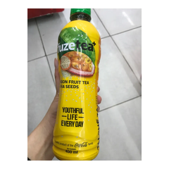 Trà chanh dây hạt chia Fuzetea+ 450ml