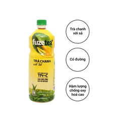 Trà chanh sả Fuzetea+ 1L