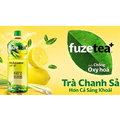Trà chanh sả Fuzetea+ 1L