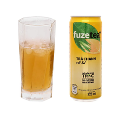 Trà chanh sả Fuzetea+ 320ml