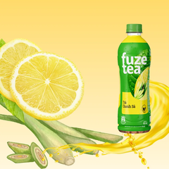 Trà chanh sả Fuzetea+ 450ml
