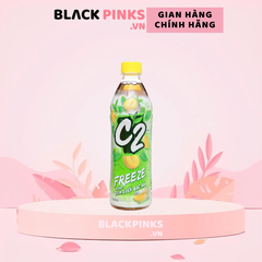 Trà đen C2 Freeze hương dưa lưới bạc hà chai 455ml