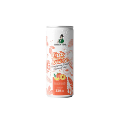 Trà Greentime hương đào sả 320ml