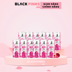 Lốc 12 lon trà Greentime hương vải 320ml