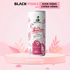 Trà Greentime hương vải lon 320ml