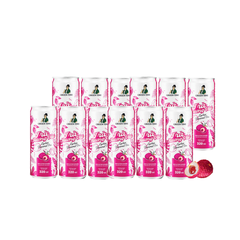 Lốc 12 lon trà Greentime hương vải 320ml