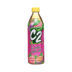Trà xanh C2 hương ổi hồng chanh dây chai 455ml