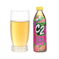 Trà xanh C2 hương ổi hồng chanh dây chai 455ml