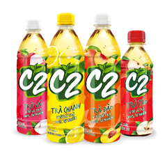 Trà xanh C2 hương táo chai 355ml