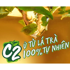 Trà xanh C2 hương vải chai 455ml