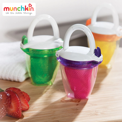 Túi ăn tránh hóc Munchkin có nắp 50g (màu ngẫu nhiên)