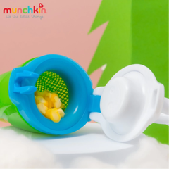 Túi ăn tránh hóc Munchkin có nắp 50g (màu ngẫu nhiên)