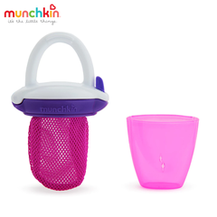 Túi ăn tránh hóc Munchkin có nắp 50g (màu ngẫu nhiên)