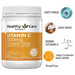 Viên ngậm Vitamin C Healthy Care 500 viên
