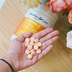 Viên ngậm Vitamin C Healthy Care 500 viên
