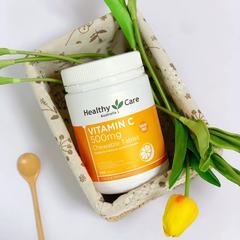Viên ngậm Vitamin C Healthy Care 500 viên