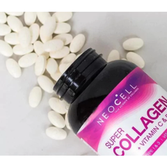 Viên uống Super Collagen + C + Biotin Neocell 6000mg nội địa Mỹ (250 viên)