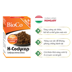 Viên uống BioCo H-Codycep tăng cường sức khỏe, nâng cao sức đề kháng (hộp 90 viên)
