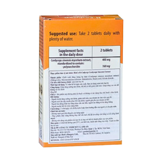 Viên uống BioCo H-Codycep tăng cường sức khỏe, nâng cao sức đề kháng (hộp 90 viên)