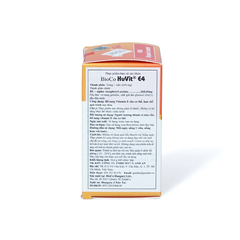 Viên uống Bioco Huvit E4 hỗ trợ bổ sung vitamin E cho cơ thể (hộp 60 viên)
