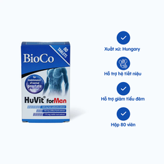 Viên uống Bioco Huvit for Men hỗ trợ sinh lý nam giới (hộp 80 viên)