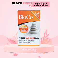 Viên uống Bioco Huvit Valeria Max hỗ trợ giấc ngủ, an thần (hộp 60 viên)