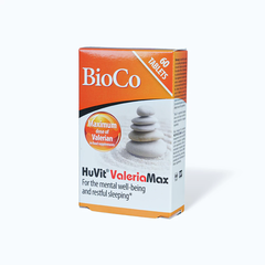 Viên uống Bioco Huvit Valeria Max hỗ trợ giấc ngủ, an thần (hộp 60 viên)