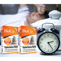 Viên uống Bioco Huvit Valeria Max hỗ trợ giấc ngủ, an thần (hộp 60 viên)