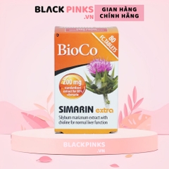 Viên uống BioCo Simarin Extra Hỗ trợ giải độc gan (hộp 80 viên)