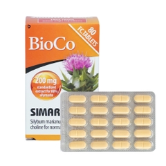 Viên uống BioCo Simarin Extra Hỗ trợ giải độc gan (hộp 80 viên)