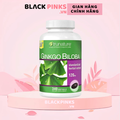 Viên uống bổ não Trunature Ginkgo Biloba 120mg 340 Viên
