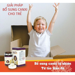 Viên uống bổ sung canxi từ tảo biển đỏ Litho Plus hỗ trợ giảm nguy cơ thiếu canxi 30/60 viên