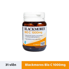 Viên uống bổ sung vitamin C Blackmores bio C 1000mg (31 viên)