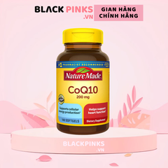 Viên uống bổ tim mạch Nature Made CoQ10 200 mg nội địa Mỹ (140 viên)
