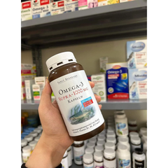 Viên uống dầu cá Omega 3 Supra 1000 mg chai 30 viên