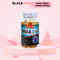 Viên uống dầu cá Pharmekal bổ sung Omega 3 - 6 - 9 100 viên