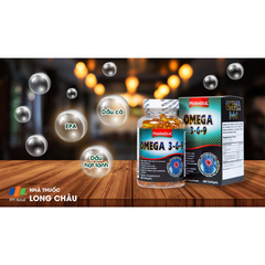 Viên uống dầu cá Pharmekal bổ sung Omega 3 - 6 - 9 100 viên