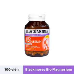 Viên uống hỗ trợ cơ bắp Blackmores bio magnesium (100 viên)