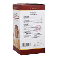 Viên uống Litho Plus bổ sung Canxi dành cho bà bầu (30 viên)