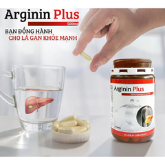 Viên uống tăng cường chức năng gan Arginin Plus Kapseln 30/60 viên