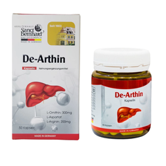 Viên uống tăng cường chức năng gan De-Arthin chai 30 viên