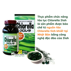 Viên uống tảo lục Naris Cosmetic ITOH Chlorella 1440 viên