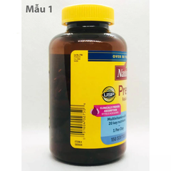 Vitamin cho bà bầu Nature Made Prenatal Multi DHA 200mg 150 viên