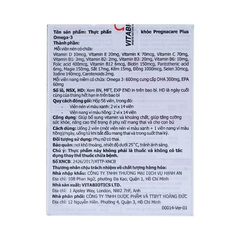 Vitamin mẹ bầu Pregnacare Plus Omega-3 56 viên