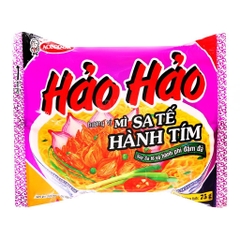 Xóa - Mì Hảo Hảo sa tế hành tím gói 75g