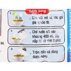 Xóa - (Thùng 30 gói) Mì Hảo Hảo sườn heo tỏi phi gói 73g